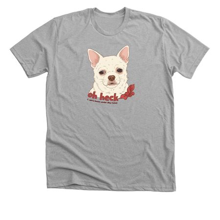 Oh Heck, a Athletic Heather Premium Unisex Tee