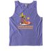 Dog Days of Summer, a Violet Comfort Colors Tank Top