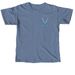 Team V: Moving to Support Ataxia Research, a Blue Jean Comfort Colors Unisex Tee