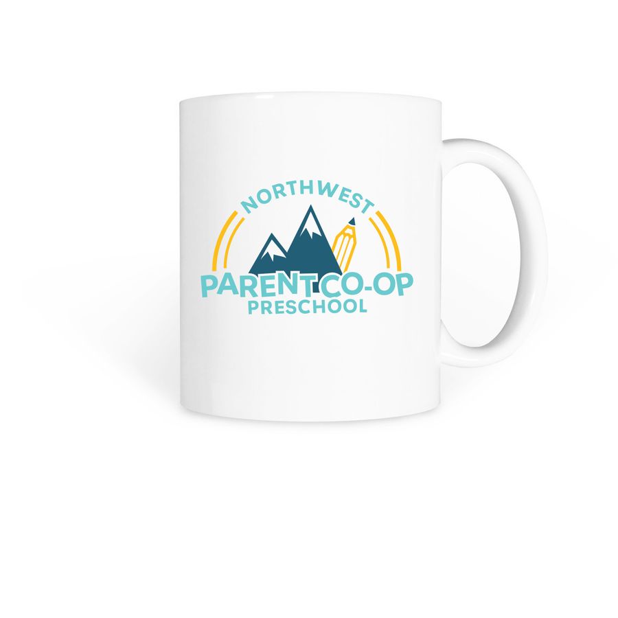 NW Parent CO-OP Mugs, a White Coffee Mug