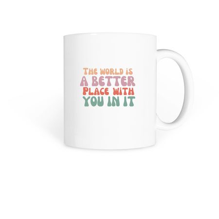 Stay Mug, a White Coffee Mug