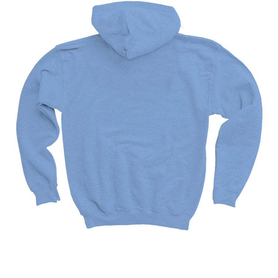 804 HOME, a Carolina Blue Youth Pullover Hoodie (back-view)