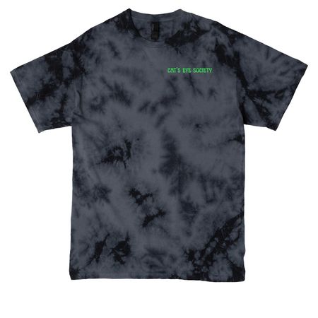 Classic Logo, a Black Crystal Tie Dye Tee