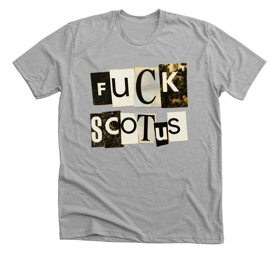 Fuck SCOTUS, a Athletic Heather Premium Unisex Tee