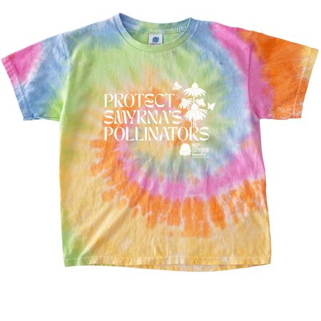 Protect Smyrna's Pollinators, a Eternity Youth Tie Dye Tee