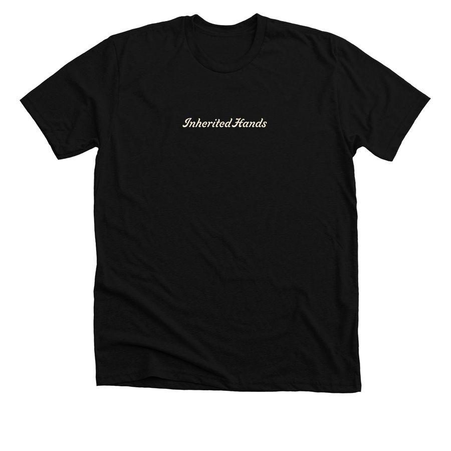 Inherited Hands., a Solid Black Blend Premium Unisex Tee