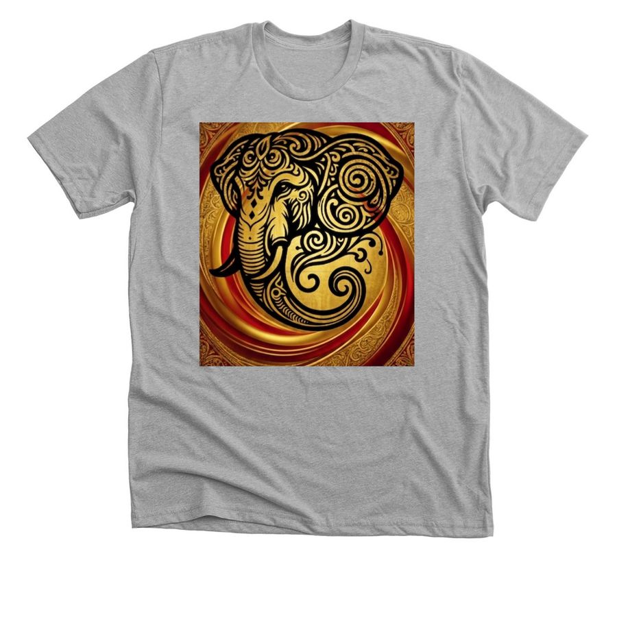 The Imperial Elephant&nbsp;, a Athletic Heather Premium Unisex Tee