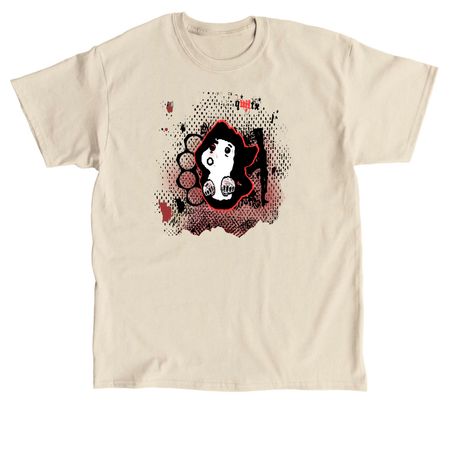 PowPow, a Sand Classic Unisex Tee