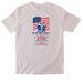 250 Years of Freedom &15 Yrs of Compassion, a Ice Grey Softstyle Cotton Tee