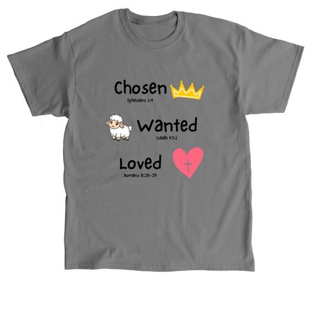 Chosen., a Charcoal Classic Unisex Tee