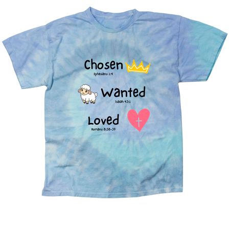 Chosen., a Lagoon Classic Tie Dye Tee