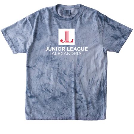 White LOGO, a Ocean Comfort Colors Colorblast Tee