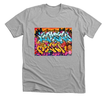 Jersey Fresh, a Athletic Heather Premium Unisex Tee