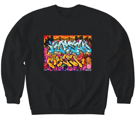 Jersey Fresh, a Black Softstyle Crewneck Sweatshirt