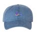 Balm Ministries The Next Generation, a Royal Blue Printed Pigment Dye Baseball Cap