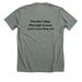 Pets Fight Cancer, a Deep Heather Premium Unisex Tee (back-view)