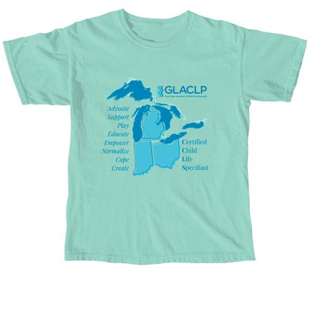 GLACLP, a Chalky Mint Comfort Colors Unisex Tee