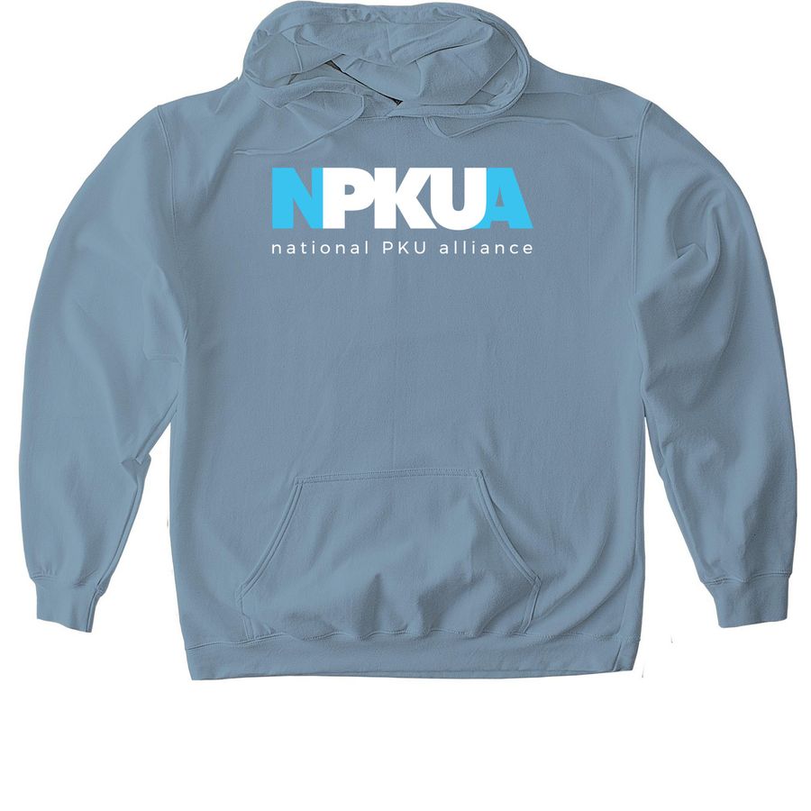 NPKUA Adult Sweatshirts and Hoodies, a Stone Blue Gildan Softstyle Pullover Hoodie