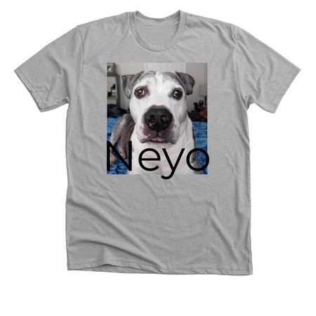 Neyo 1#, a Athletic Heather Premium Unisex Tee