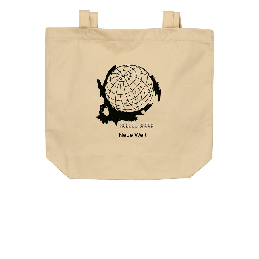 Net Worth tote, a Oyster Organic Cotton Tote Bag