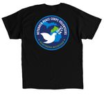 RPCV-NM T-shirts, a Black Classic Unisex Tee (back-view)