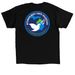 RPCV-NM T-shirts, a Black Classic Unisex Tee (back-view)