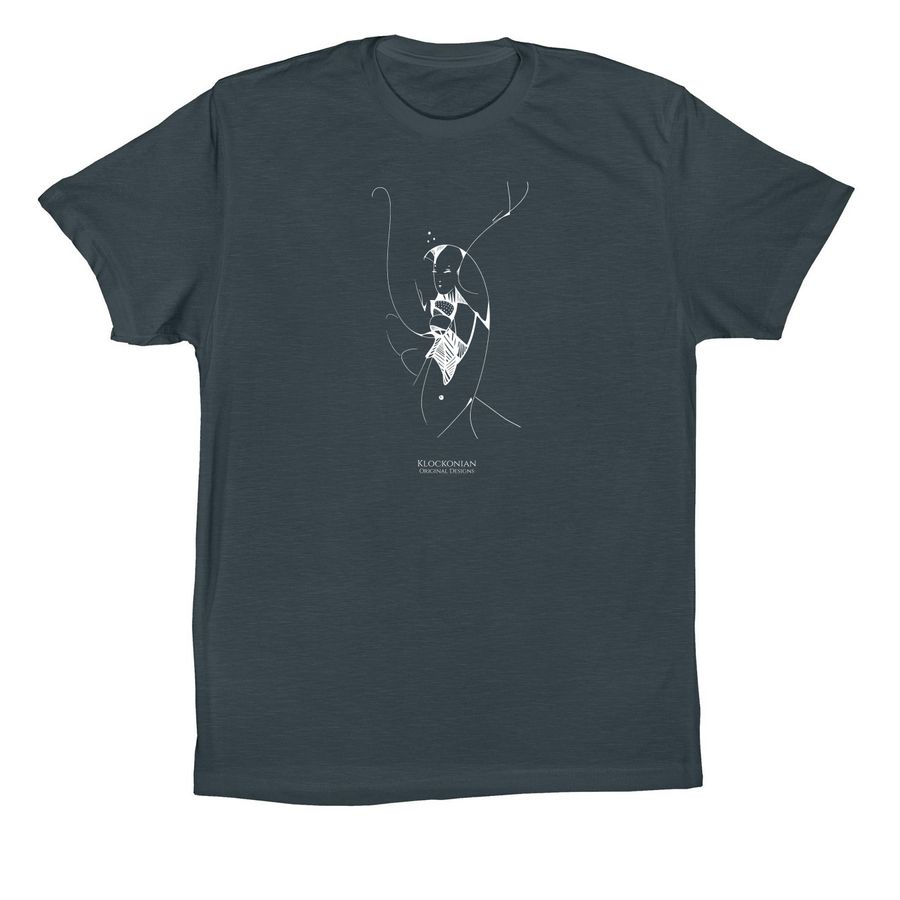 Bronwen, a Dark Grey Premium Cotton Tee