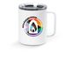 Pride Mug, a White Stainless Steel Travel Mug