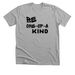 "Be One Of a Kind", with TDK Logo on Back, a Athletic Heather Premium Unisex Tee