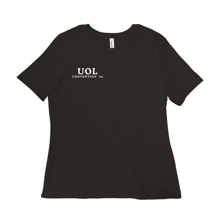 UOL Convention 2026, a Black Women?s Relaxed Cotton Tee