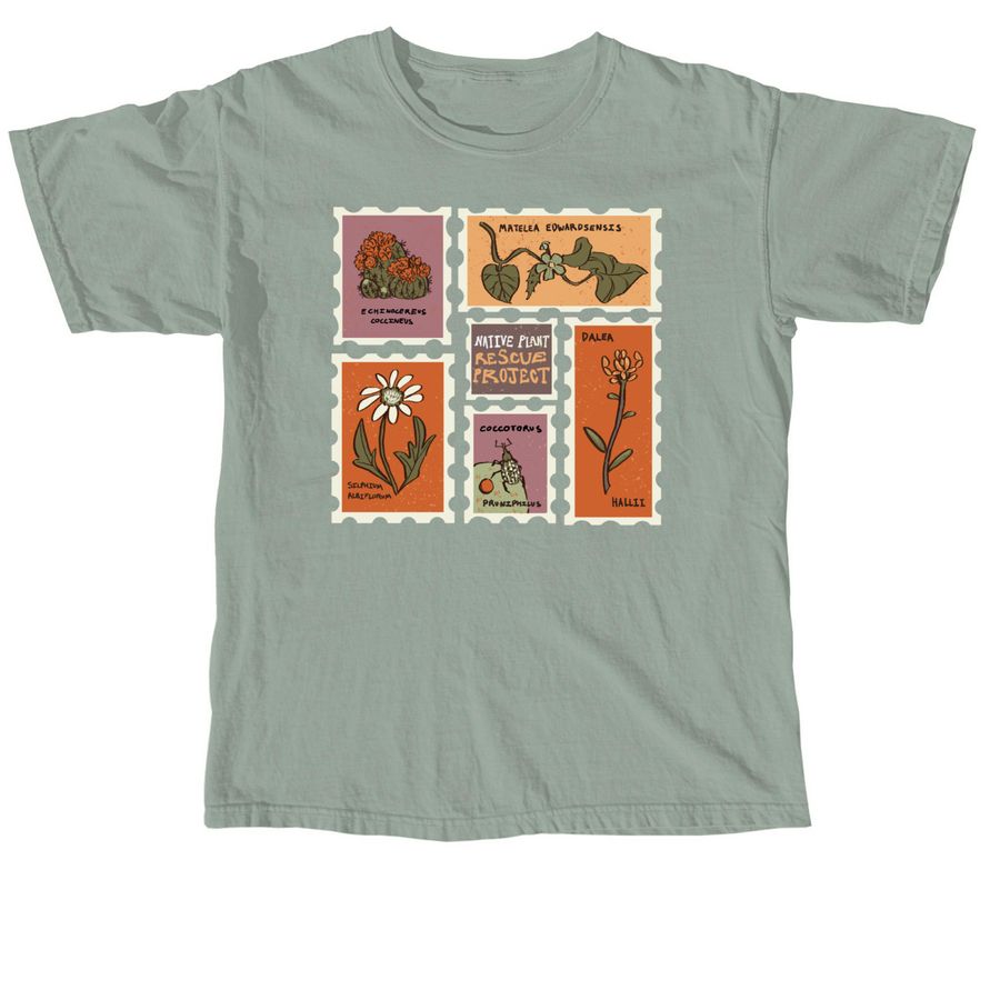 NPRP Postage Stamp Shirt, a Bay Comfort Colors Unisex Tee