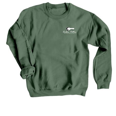RPH Fall Layers Collection | Front Logo Only, a Military Green Crewneck Sweatshirt