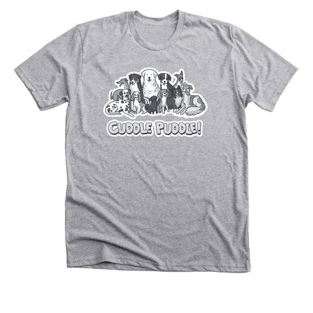 Cuddle Puddle! (2025 Design), a Athletic Heather Premium Unisex Tee