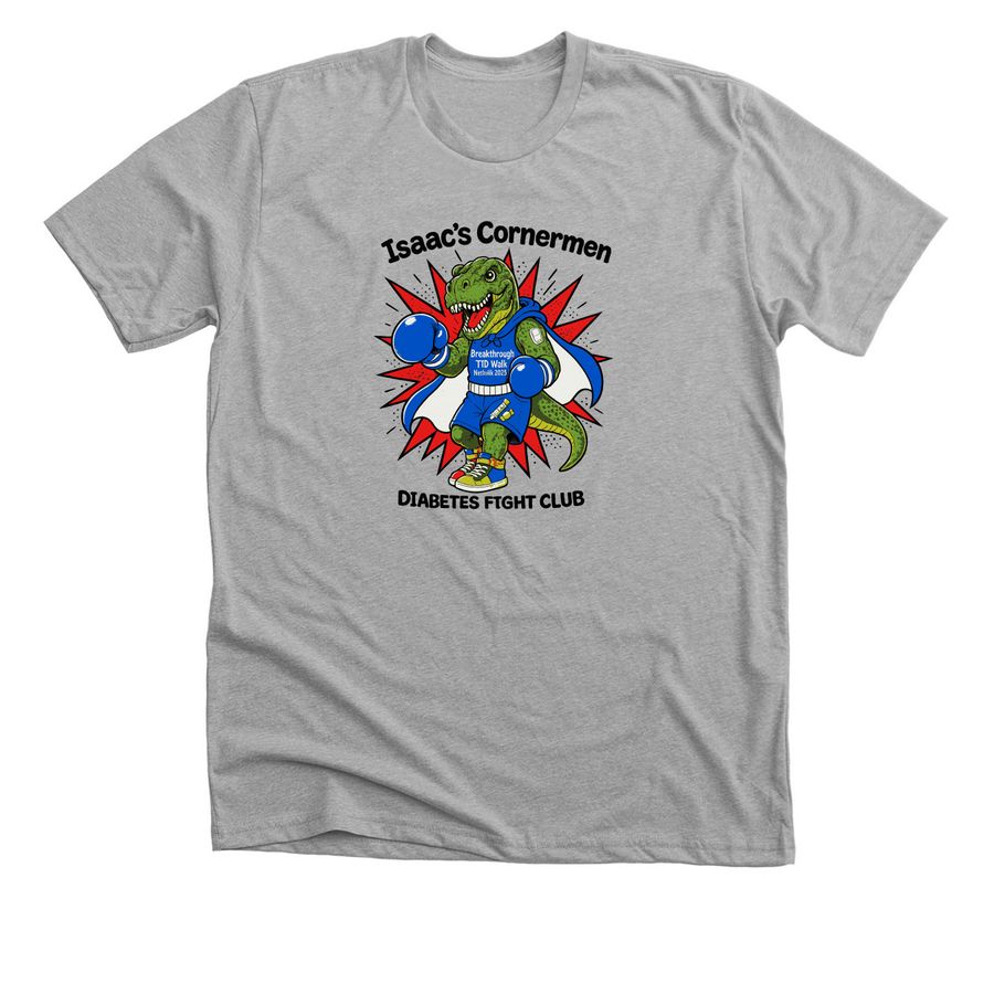 Isaac's Cornermen, a Athletic Heather Premium Unisex Tee