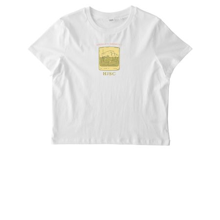 Smidgey Shorty, a White Stanley/Stella Women?s Stella Muser Tee