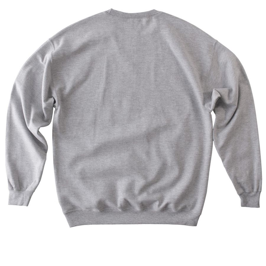 WDR Crew Sweatshirt, a Sport Grey Softstyle Crewneck Sweatshirt (back-view)