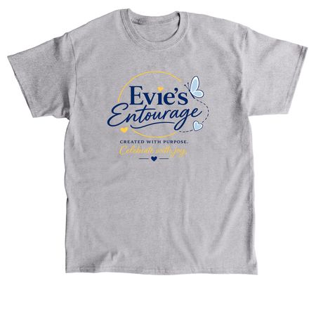 Evie's Entourage - Crafted with Purpose, a Sport Grey Classic Unisex Tee