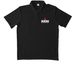 Grace Polo, a Black Unisex Performance Polo
