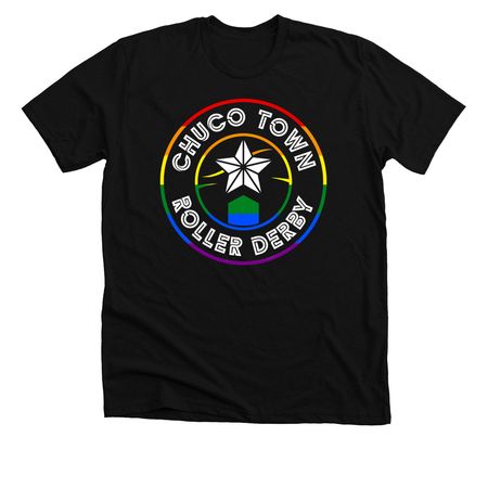 Chuco Town PRIDE Collection, a Solid Black Blend Premium Unisex Tee