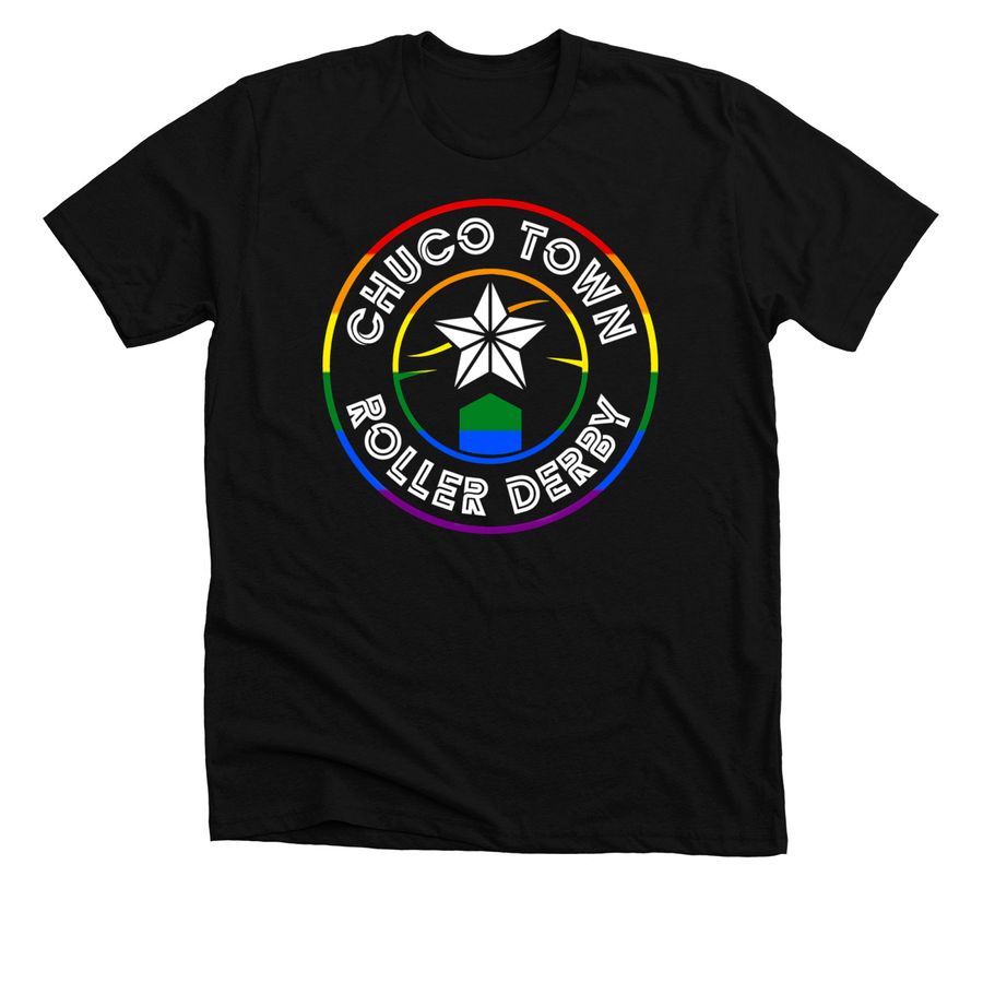Chuco Town PRIDE Collection, a Solid Black Blend Premium Unisex Tee