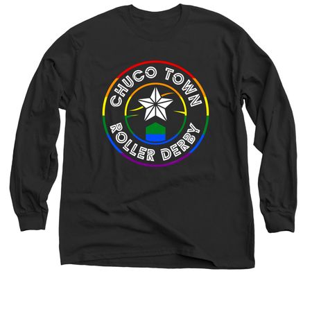 Chuco Town PRIDE Collection, a Black Classic Long Sleeve Tee