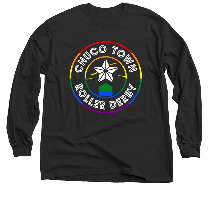 Chuco Town PRIDE Collection, a Black Classic Long Sleeve Tee