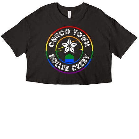 Chuco Town PRIDE Collection, a Black Women?s Cropped Cotton Tee