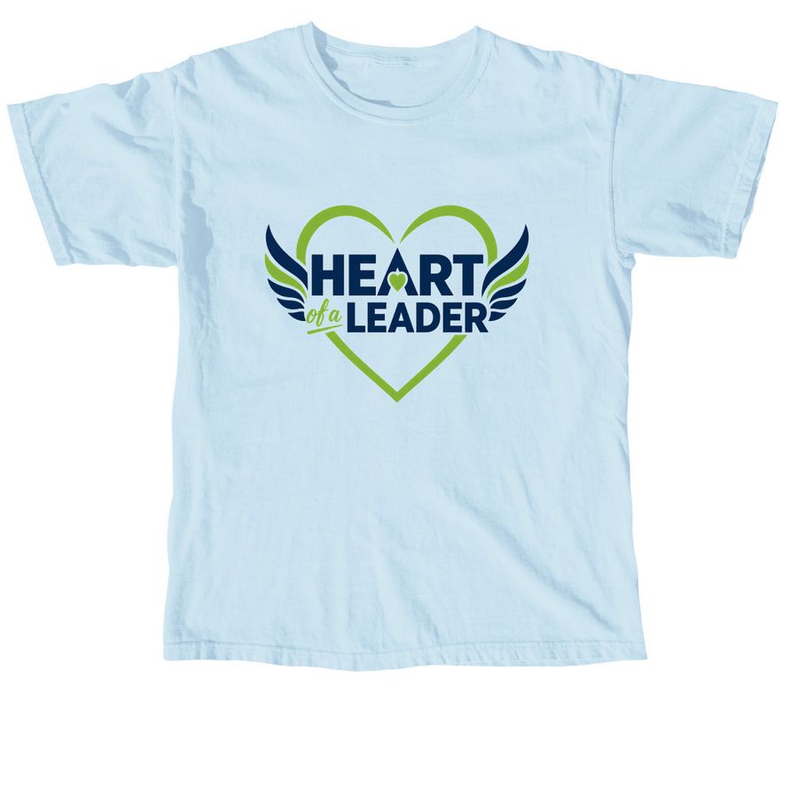 ADULT Heart of a Leader, a Chambray Comfort Colors Unisex Tee