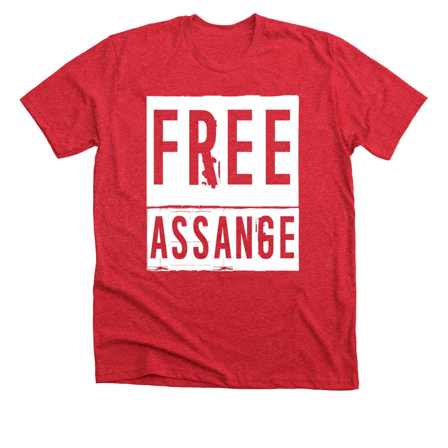 Epicdelusion Julian Assange Keep Fighting T-Shirt