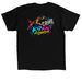 Take A Bite Out Of Crime&nbsp;, a Black Classic Unisex Tee (back-view)