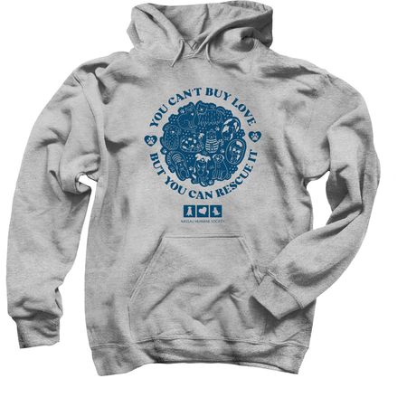Can't Buy Me Love, a Sport Grey Pullover Hoodie