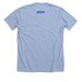 Autry Tech Banner Flag - Blue, a Heather Baby Blue Premium Unisex Tee (back-view)