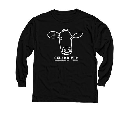 Youth T-Shirt, a Black Youth Long Sleeve Tee