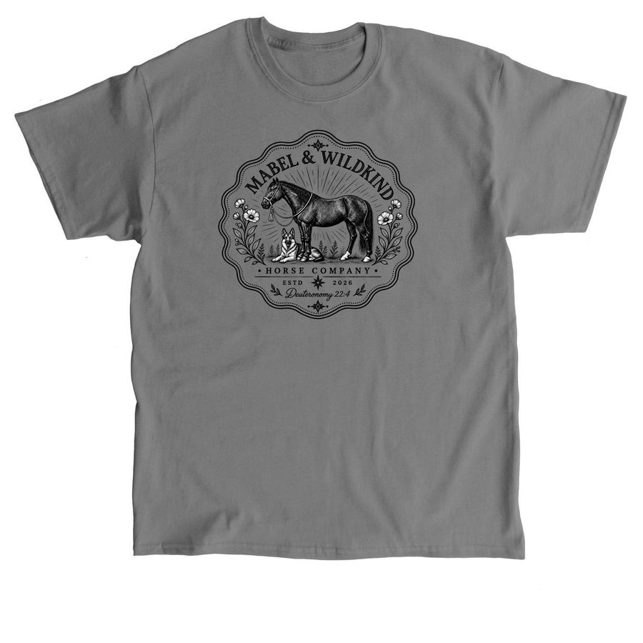 T-Shirts & Tanks, a Charcoal Classic Unisex Tee